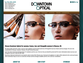 downtownopticalllc.com screenshot
