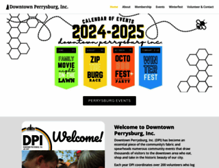 downtownperrysburg.org screenshot