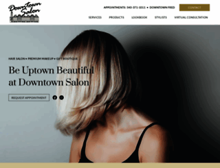 downtownsalon.net screenshot