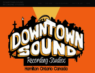 downtownsoundstudio.com screenshot