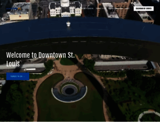 downtownstl.org screenshot