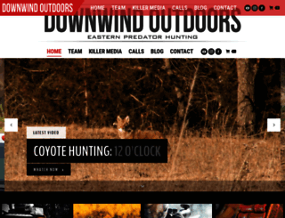 downwindoutdoors.com screenshot