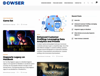 dowser.org screenshot