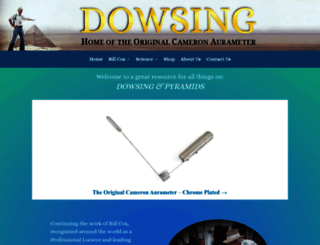 dowsing.com screenshot