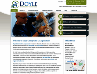 doylechiro.com screenshot