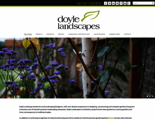 doylelandscapes.ie screenshot