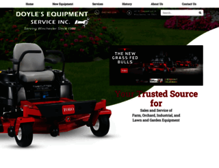doylesequipment.com screenshot