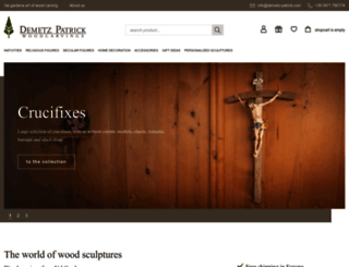 dp-woodcarvings.com screenshot