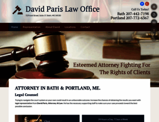 dparislaw.com screenshot