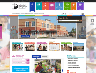 dpcdsb.org screenshot