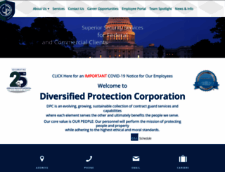 dpcsecurity.com screenshot