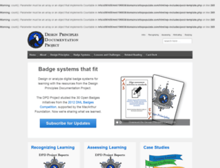 dpdproject.info screenshot