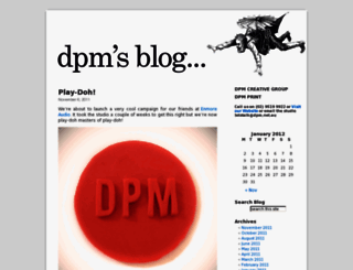 dpmcreativegroup.wordpress.com screenshot