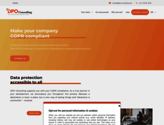 dpo-consulting.com screenshot