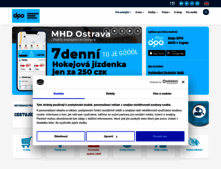 dpo.cz screenshot