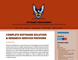 dpprojectdevelopment.wordpress.com screenshot