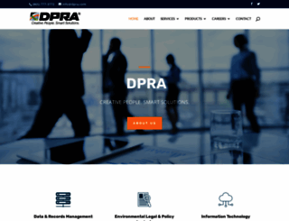 dpra.com screenshot