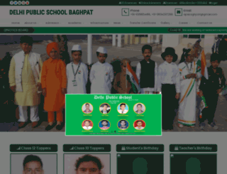 dpsbaghpat.com screenshot
