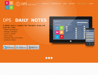 dpsdailynotes.com screenshot