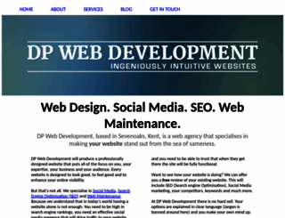 dpwebdevelopment.co.uk screenshot