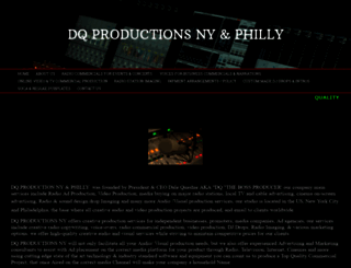 dqproductionsny.com screenshot