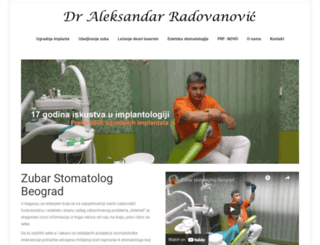 dr-aleksandar-radovanovic.com screenshot