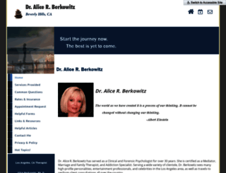 dr-aliceberkowitz.com screenshot