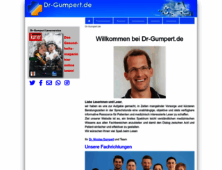 dr-gumpert.de screenshot