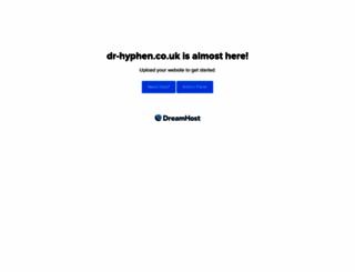 dr-hyphen.co.uk screenshot