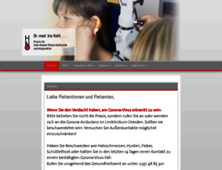 dr-kohl.de screenshot