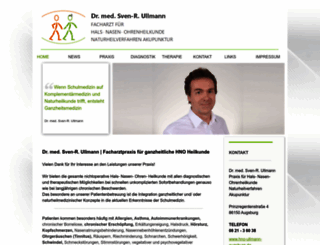 dr-ullmann-hno.de screenshot