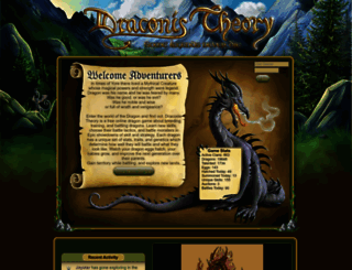 draconistheory.com screenshot