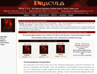 dracula-uk.com screenshot