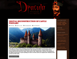 draculahistoryandmyth.com screenshot