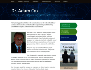 dradamcox.com screenshot
