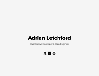 dradrian.com screenshot