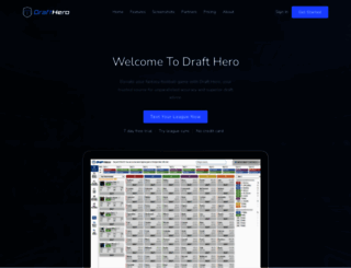 draftanalyzer.com screenshot
