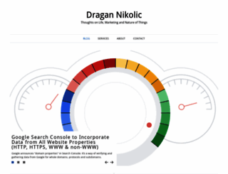 dragannikolic.com screenshot
