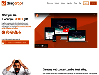 dragdropr.com screenshot