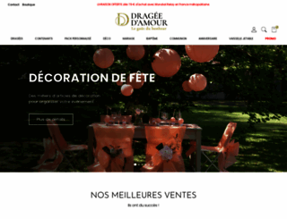 dragee-damour.fr screenshot