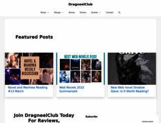 dragneelclub.com screenshot