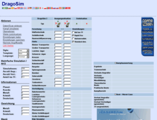 drago-sim.com screenshot