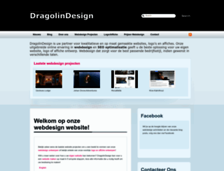 dragolindesign.be screenshot