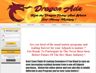 dragonadz.com screenshot