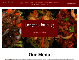 dragonbuffetrestaurant.com screenshot
