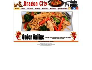 dragoncitydayton.com screenshot