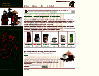 dragoncoffee.com screenshot