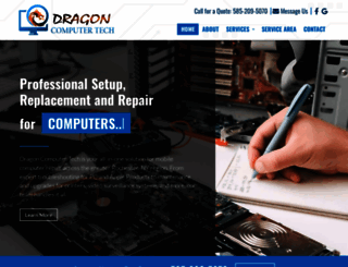 dragoncomputertech.com screenshot
