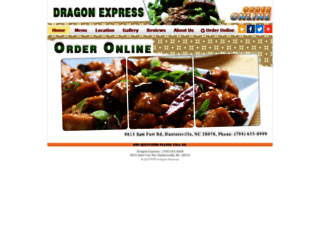 dragonexpresshuntersville.com screenshot