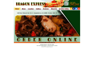 dragonexpresssummerville.com screenshot